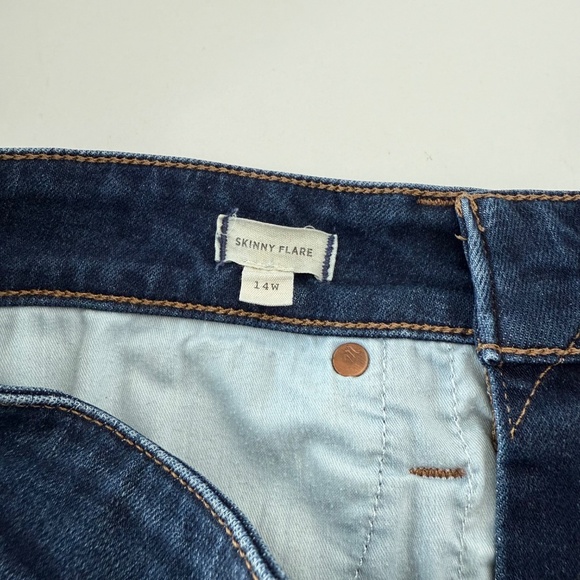 Madewell Skinny Flare size 14W - Picture 10 of 12
